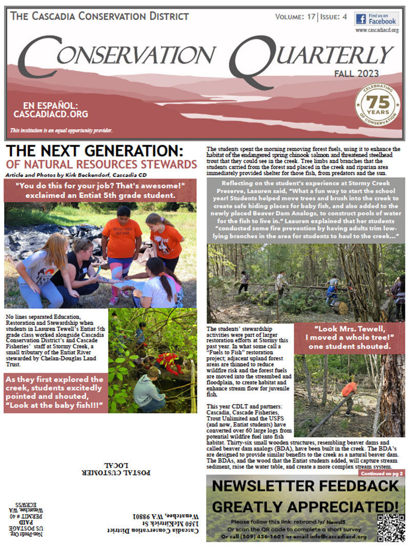 conservation quarterly 2023 fall edition
